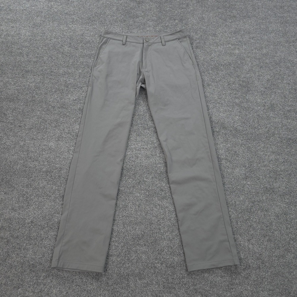 Rhone Pants Mens 31 Gray Commuter‎ 5 Pocket Performance Chino Golf Travel Prep
